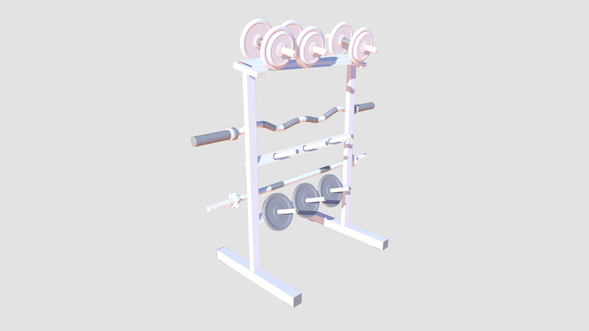 Highly detailed model of sport equipment with all textures, shaders and materials. It is ready to use, just put it into your scene 3d model