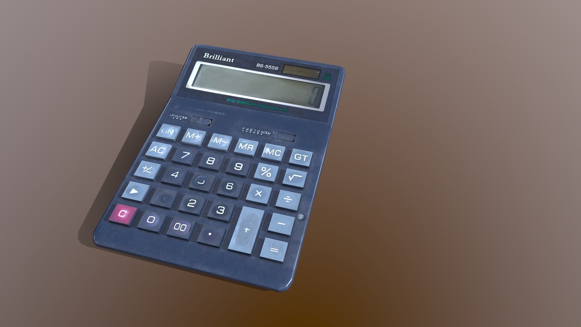 calculator - Download Free 3D model by Cyril43 3d model