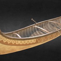 Indian kanoe culture, canoe, ojibwe, kanoe, substanceojibwe, substancepainter