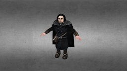 Jon Snow thrones, map, jet, hangar, online, arena, hardware, remix, vg, character, game, lowpoly, plane, fantasy, war, of
