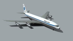 Boeing 707 boeing, 727, airliner, american, aircraft, cargo, 720, 737, liner, 707, panam, kc135, c135