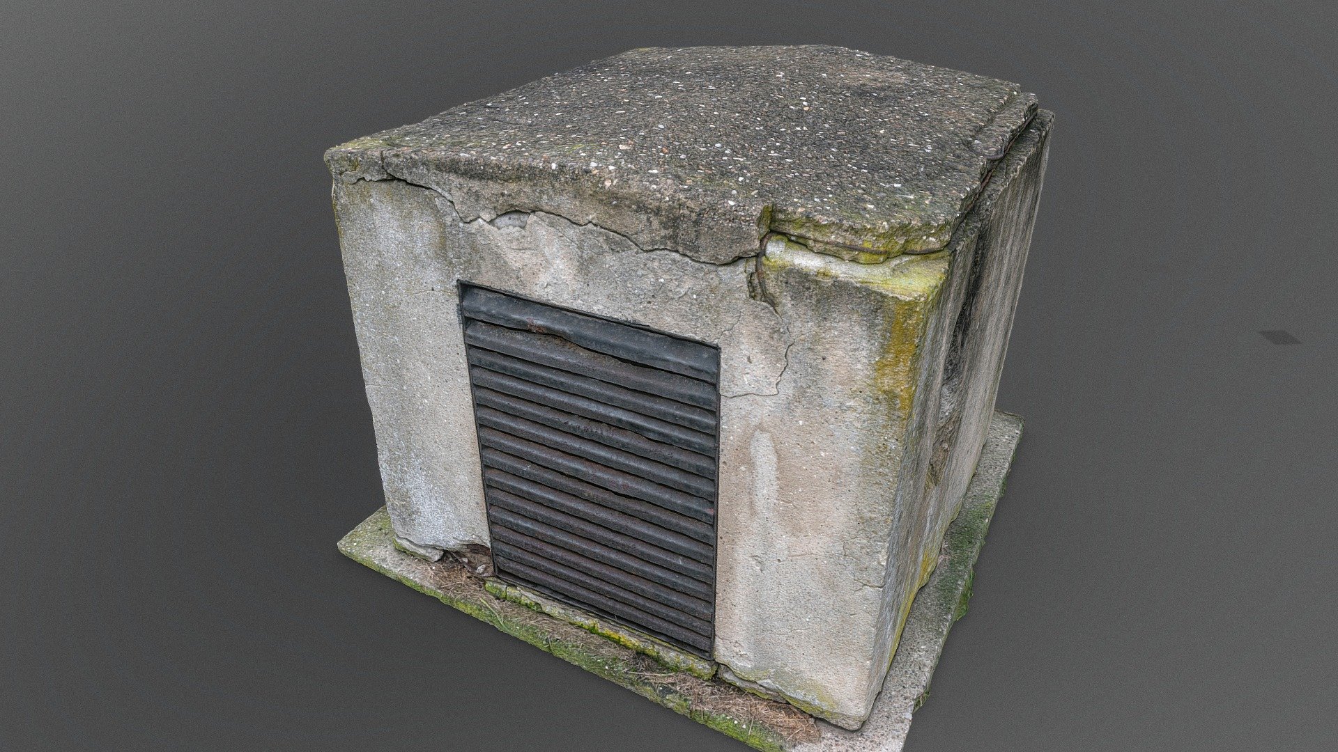 Steam exhaust concrete housing, vintage old east europe city pipeline network

photogrammetry scan 2x16K texture + HD normals

Created in RealityCapture by Capturing Reality - Steam exhaust - Download Free 3D model by axonite 3d model