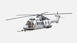 3d model Helicopter EC-725