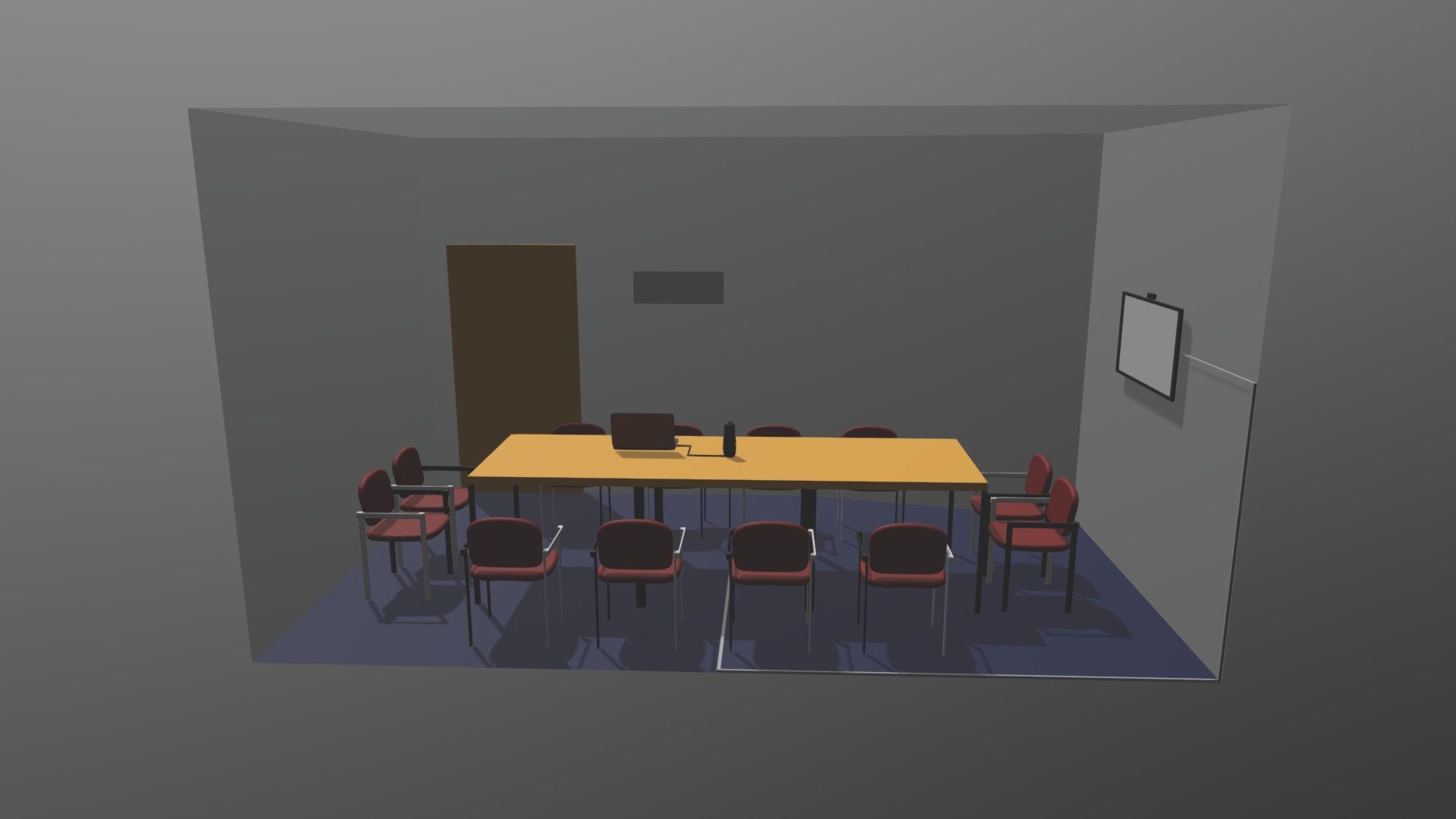 Central Corridor Meeting Room 1 Owl - 3D model by PRIMETEK 3d model