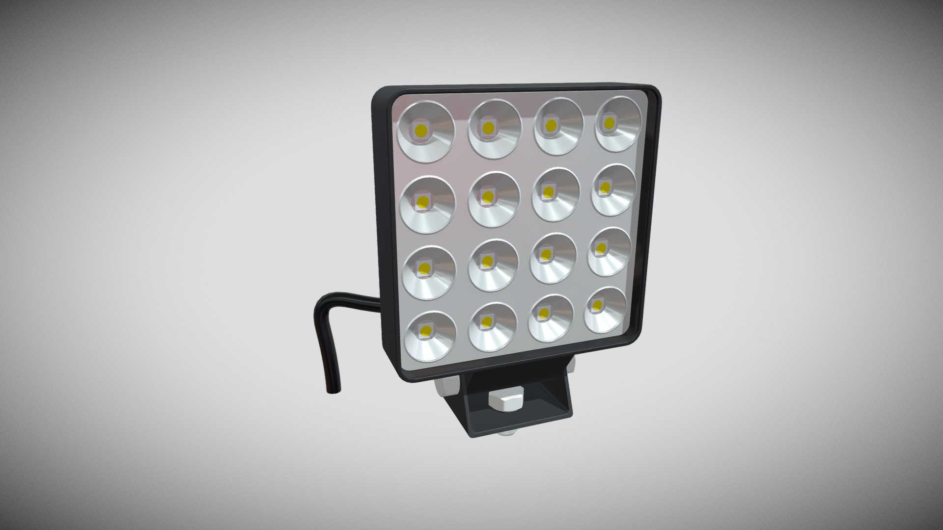 Detailed model of a Small LED Light Bar, modeled in Cinema 4D.The model was created using approximate real world dimensions.

The model has 28,040 polys and 28,085 vertices.

An additional file has been provided containing the original Cinema 4D project files with both standard and v-ray materials and other 3d export files such as 3ds, fbx and obj 3d model