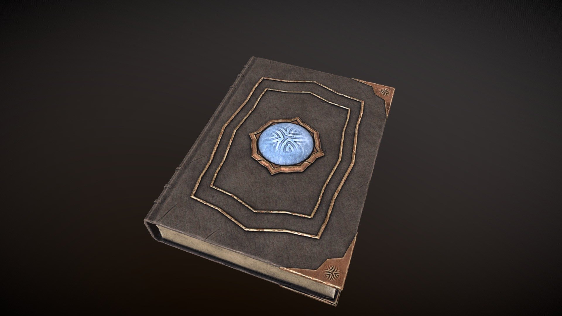 Stylized low poly spellbook. Game-ready asset. Additional files - .blend and .obj 



Made for #SketchfabWeeklyChallenge 
 This model comes with 2048x2048 textures of Color, Metalness, Roughness, Normal and Emission - Lowpoly old magic book - Buy Royalty Free 3D model by Scritta 3d model