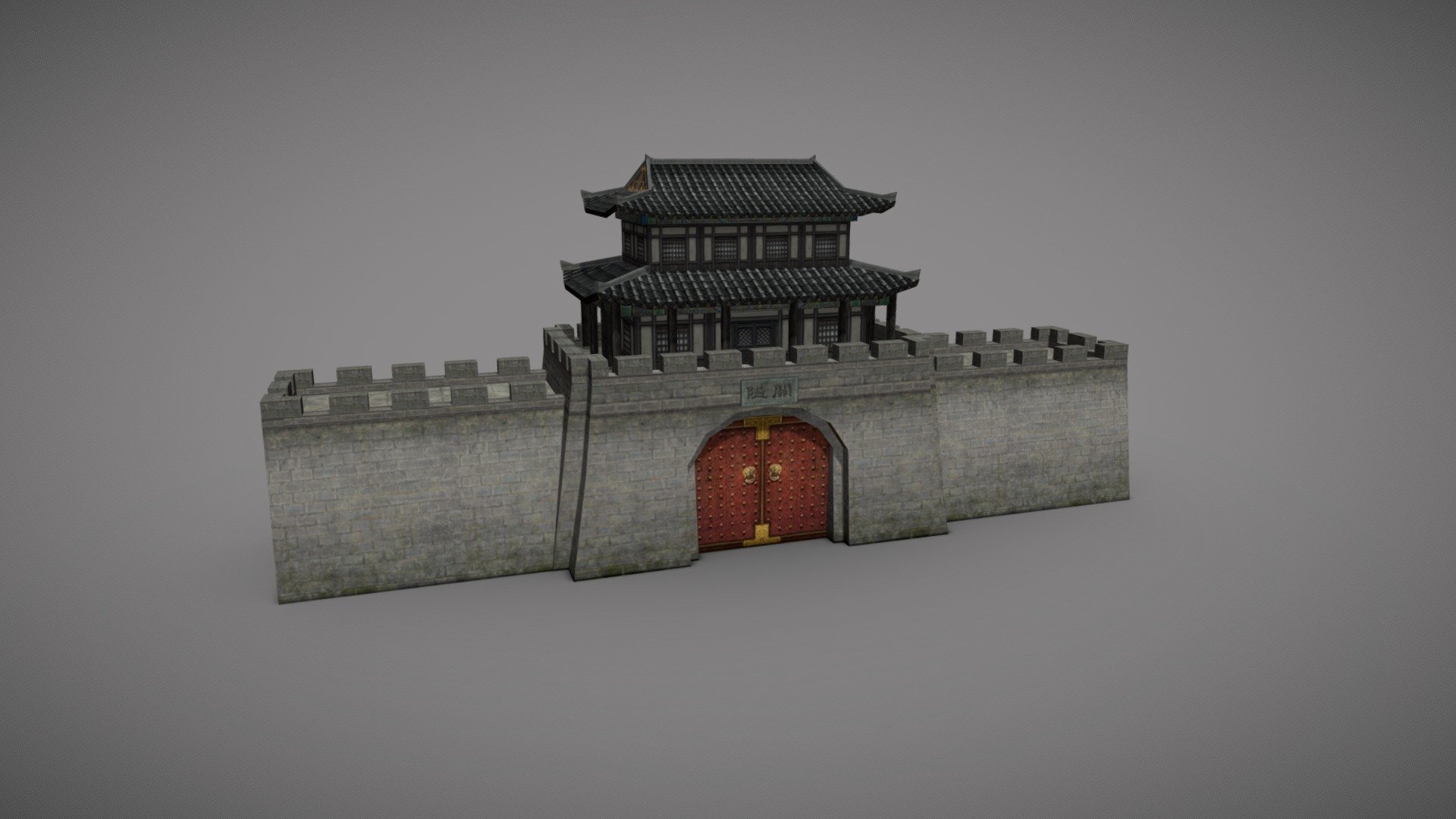 Castles of The Three Kingdoms period in China Hope you enjoy it - Three Kingdoms castle2 - 3D model by MuhaoSang 3d model