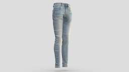 SF_Jeans pants, 3dscanning, jeans, substancepainter, substance, photogrammetry, 3dscan