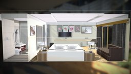 Hotel standard single room