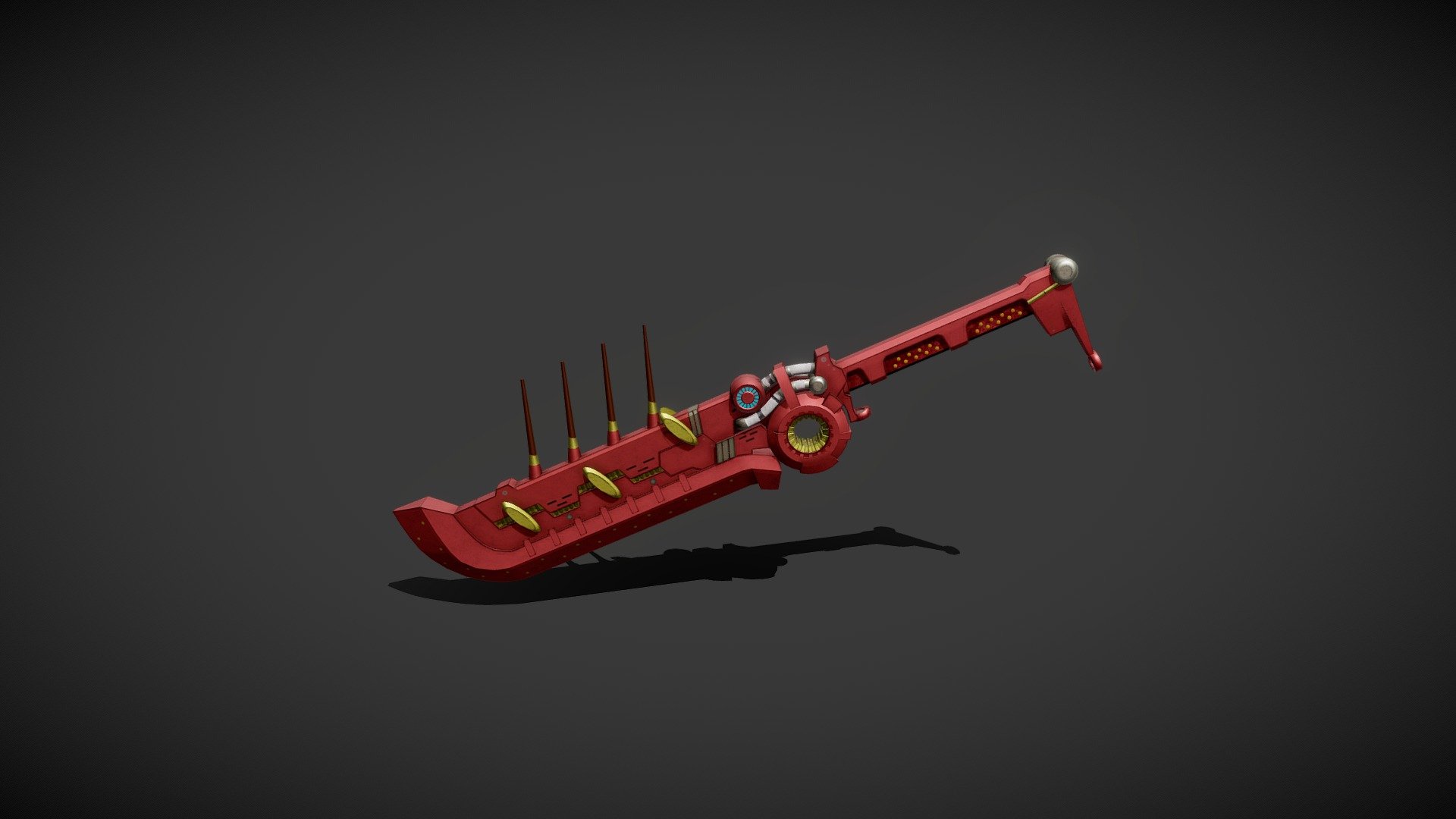 Xenoblade Chronicle Monado Sword made with Maya.
Texture Painted in Substance Painter.
Around 6099 Faces 3d model