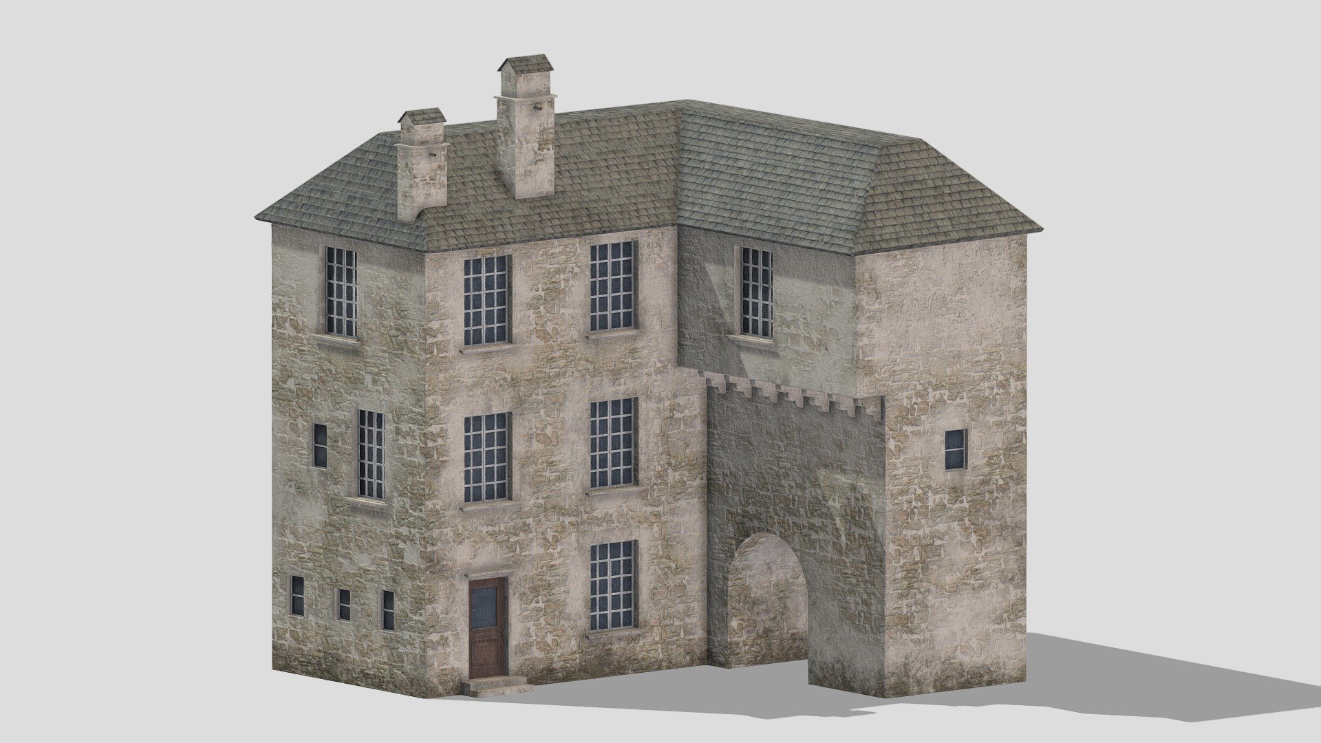 Hi, I'm Frezzy. I am leader of Cgivn studio. We are a team of talented artists working together since 2013.
If you want hire me to do 3d model please touch me at:cgivn.studio Thanks you! - Castle Medieval Middle Ages 06 Low Poly PBR - Buy Royalty Free 3D model by Frezzy3D 3d model