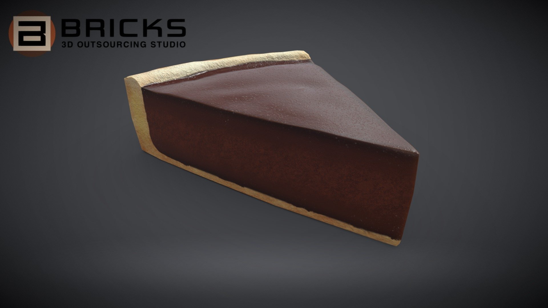PBR Food Asset:
ChocolatePie_Piece
Polycount: 648
Vertex count: 326
Texture Size: 2048px x 2048px
Normal: OpenGL

If you need any adjust in file please contact us: team@bricks3dstudio.com

Hire us: tringuyen@bricks3dstudio.com
Here is us: https://www.bricks3dstudio.com/
        https://www.artstation.com/bricksstudio
        https://www.facebook.com/Bricks3dstudio/
        https://www.linkedin.com/in/bricks-studio-b10462252/ - ChocolatePiePiece - Buy Royalty Free 3D model by Bricks Studio (@bricks3dstudio) 3d model