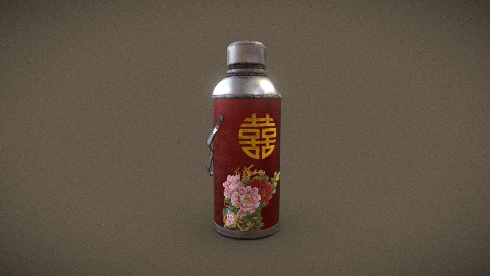 oldschool chinese kettle - Chinese Kettle - Download Free 3D model by Tejay21 3d model