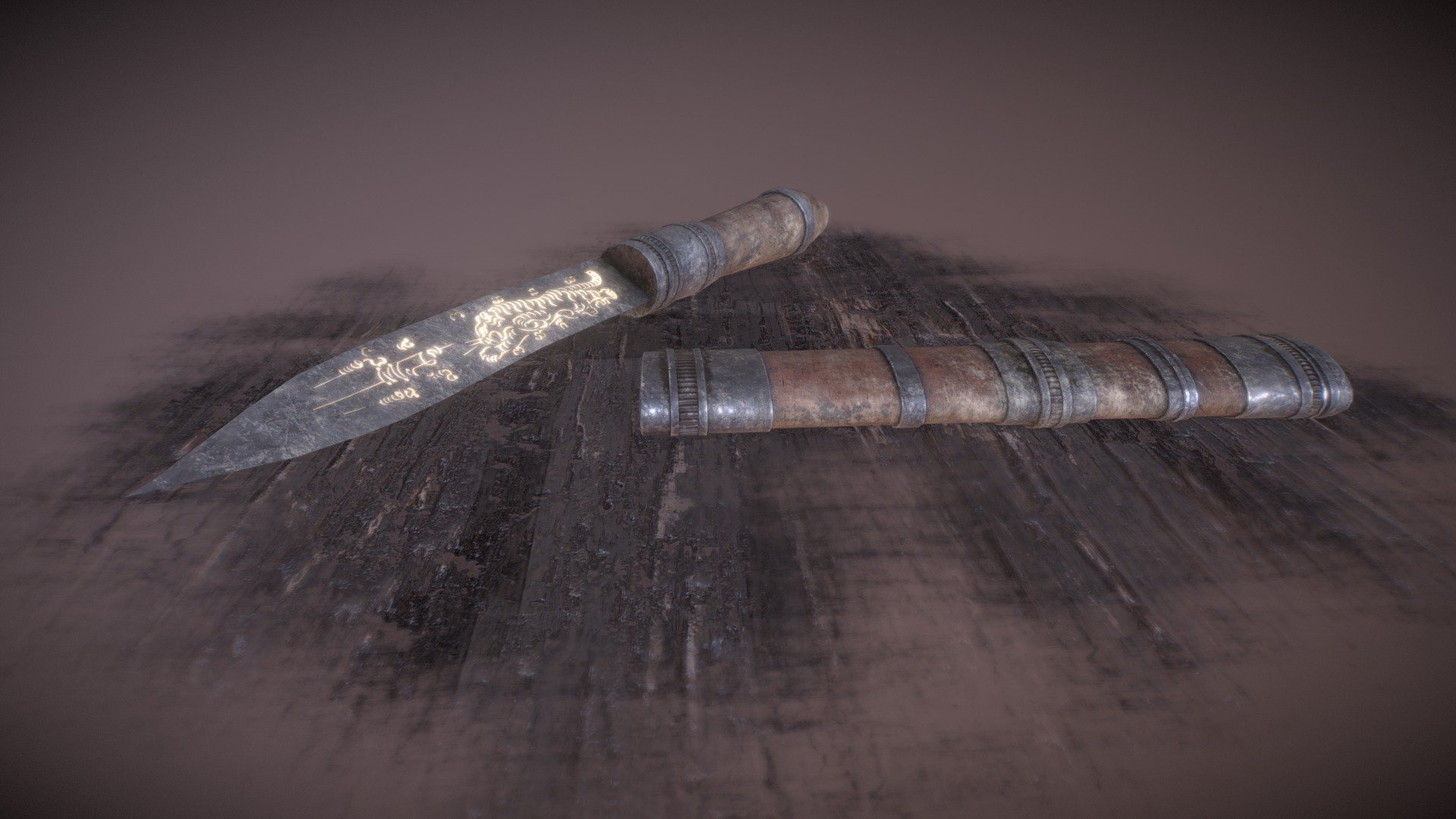 Shaman Knife - Buy Royalty Free 3D model by TheBuff 3d model