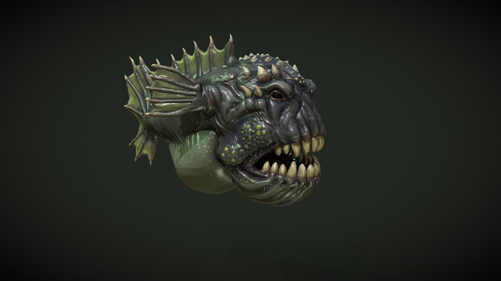 Low-poly model of the character Fish Monster, Suitable for games of different genre: RPG, strategy, first-person shooter, etc.

The model contains:


faces: 4166
verts: 4475
tris: 8092
 - Fish Monster - Gloth - 3D model by Konstantin Kaftaykin (@3dKostya) 3d model
