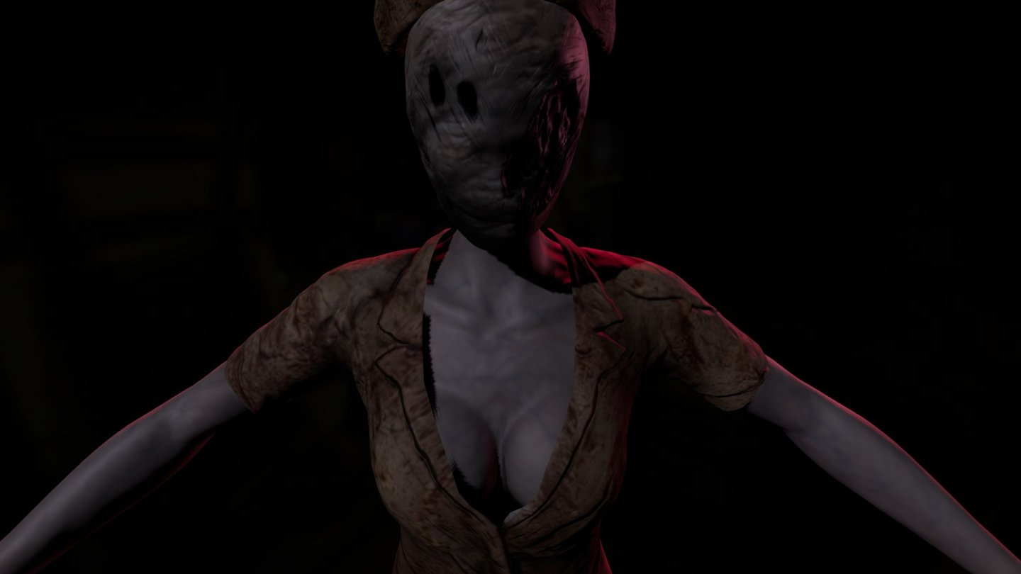 Silent Hill Nurse movie version.
Sculpted in Zbrush 3d model
