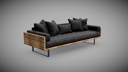3D Sofa Set sofa, wooden, interiordesign, sofa-interior, sofaset, architecture, wood, black