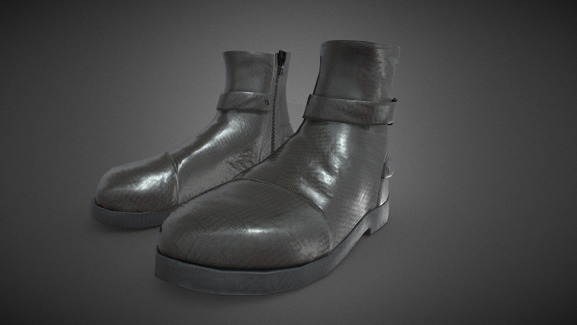 CG StudioX Present :
Black Leather Boots 7 lowpoly/PBR




This is Black Leather Boots 7  Comes with Specular and Metalness PBR.

The photo been rendered using Marmoset Toolbag 4 (real time game engine )


Features :



Comes with Specular and Metalness PBR 4K texture .

Good topology.

Low polygon geometry.

The Model is prefect for game for both Specular workflow as in Unity and Metalness as in Unreal engine .

The model also rendered using Marmoset Toolbag 4 with both Specular and Metalness PBR and also included in the product with the full texture.

The texture can be easily adjustable .


Texture :



One set of UV [Albedo -Normal-Metalness -Roughness-Gloss-Specular-Ao] (4096*4096)


Files :
Marmoset Toolbag 4 ,Maya,,FBX,OBj with all the textures.




Contact me for if you have any questions.
 - Black Leather Boots 7 - Buy Royalty Free 3D model by CG StudioX (@CG_StudioX) 3d model