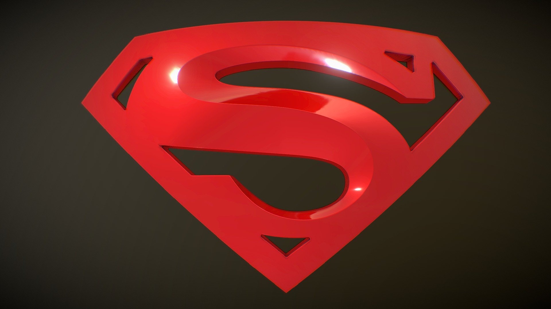 Superman Returns Shield - Buy Royalty Free 3D model by aris501 3d model