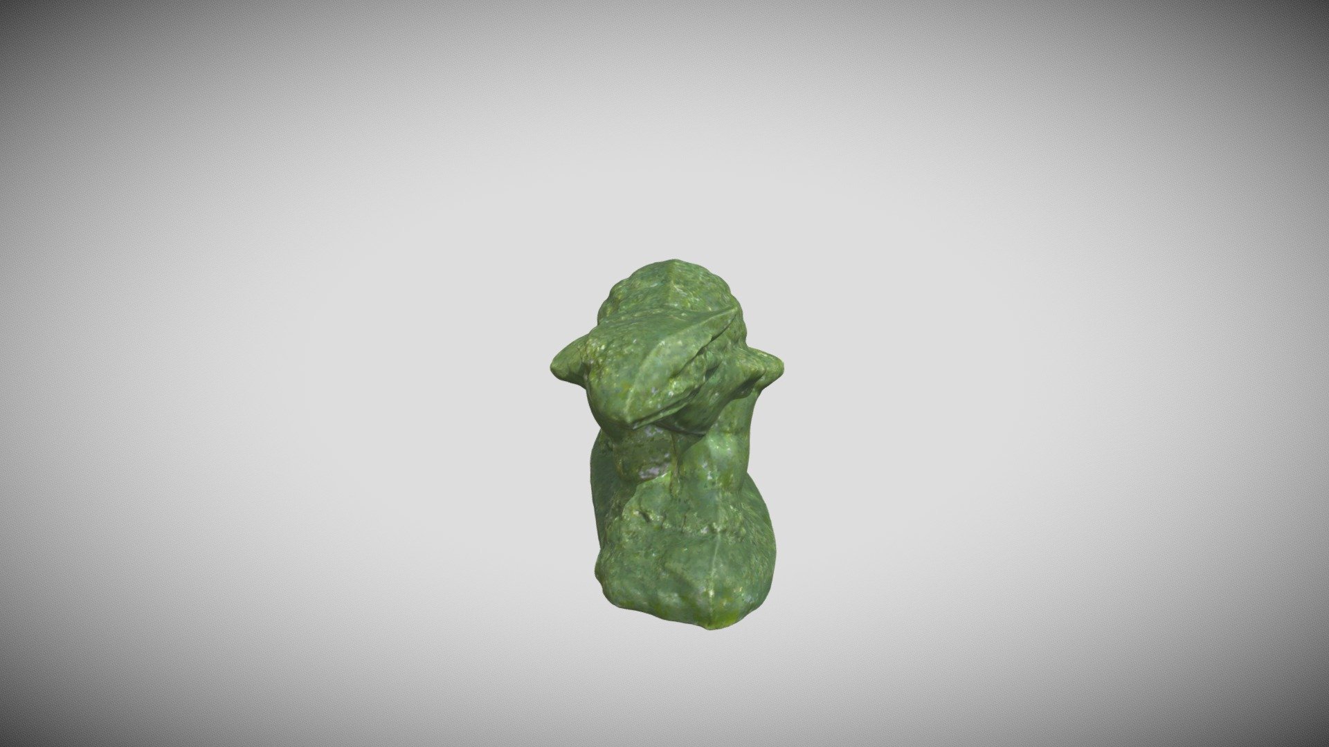 This figurine was generated with a Mold-A-Rama machine at the Field Museum in Chicago, Illinois on April 1, 2022. It was 3D scanned with a NextEngine Desktop 3D scanner 3d model