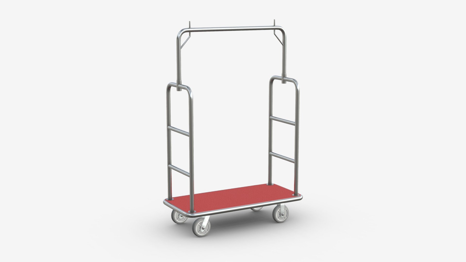 Hotel cart 03 - Buy Royalty Free 3D model by HQ3DMOD (@AivisAstics) 3d model