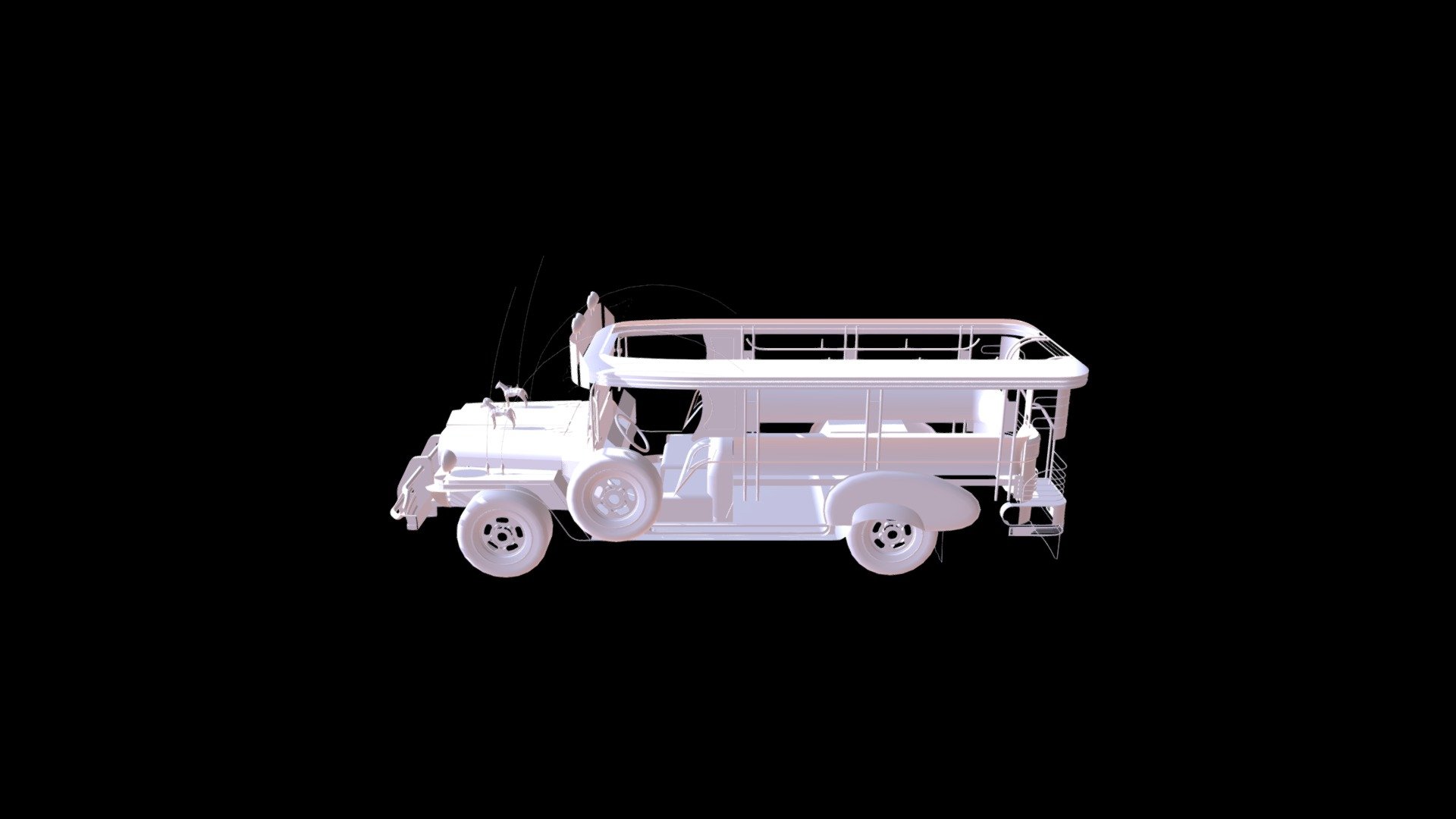 test for presentation - Philippine Jeepney - 3D model by Emmohal 3d model