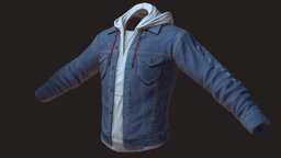 Jean Jacket and Sweater 