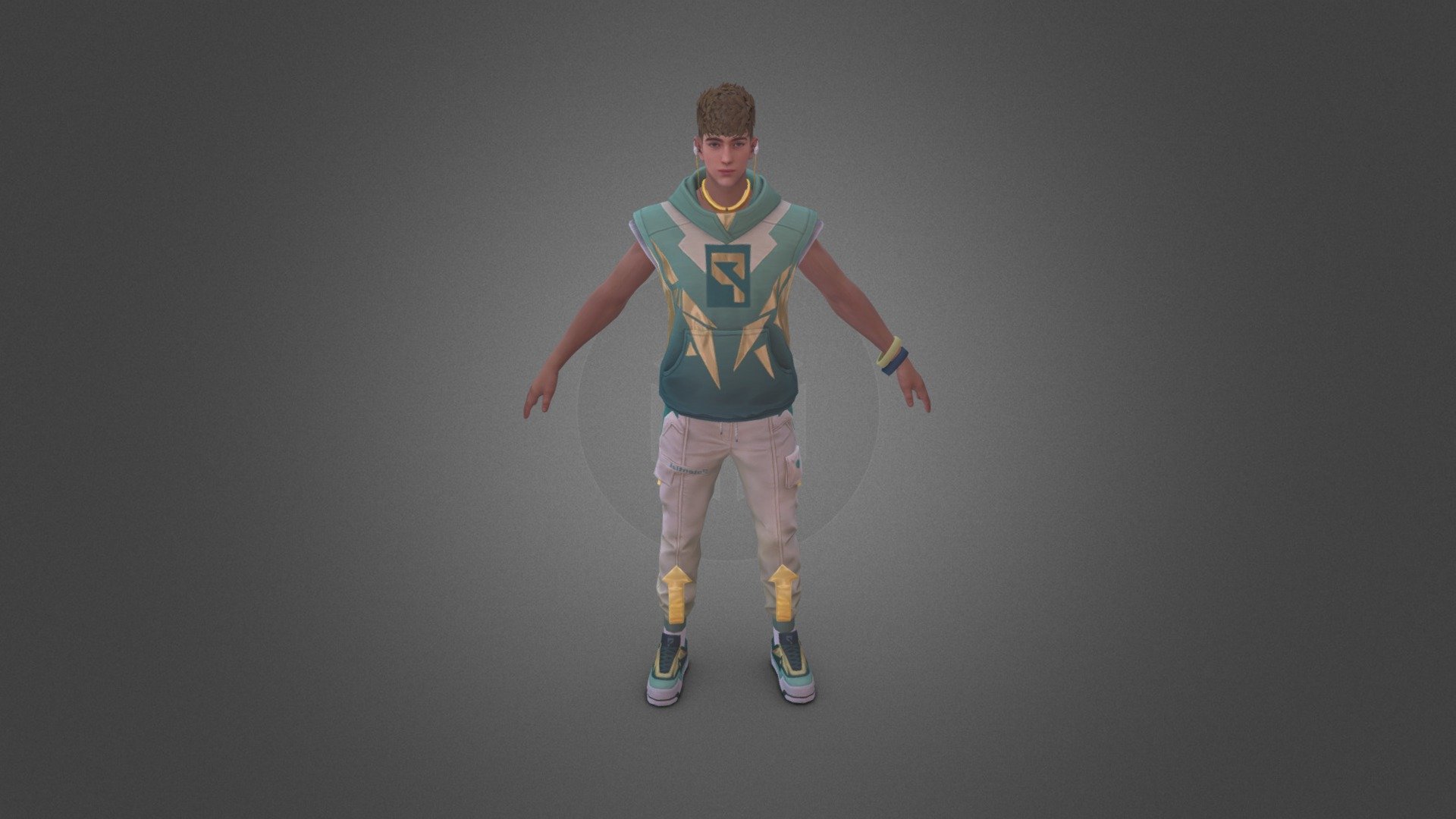 IF YOU NEED THIS MODEL MESSAGE ON INSTAGRAM - pacegaming_official_ - freefire new male 3d model by pace gaming ff - 3D model by PACE GAMING FF (@MDARBAZ_.OR___-PACEGAMINGFF) 3d model