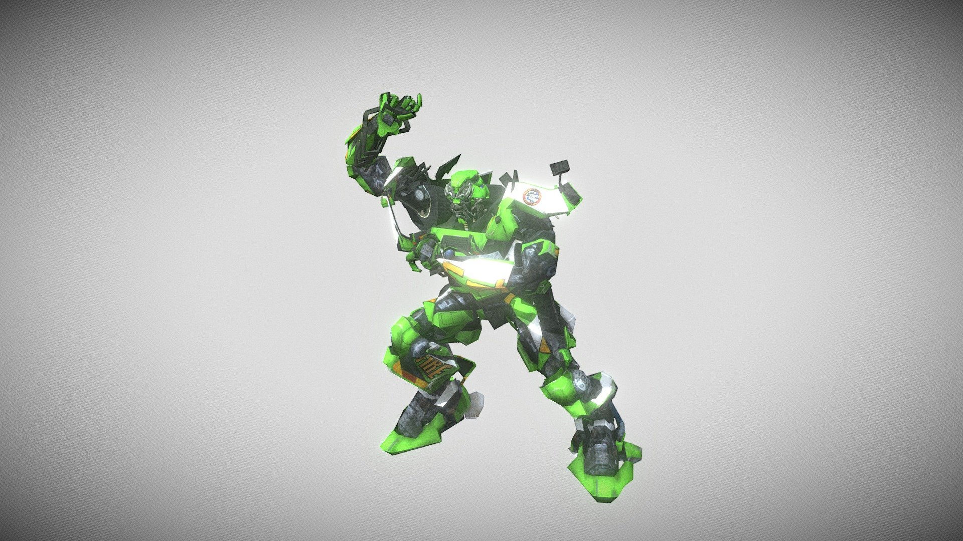 Ratchet of Transformers 3 Modelled and Animated in Blender

Gangumstyle one of my favourite dance poses applied on Ratchet
Hope You all Enjoy!!!! - Ratchet Transformer - 3D model by Jit Debnath (@jitdebnath2442) 3d model