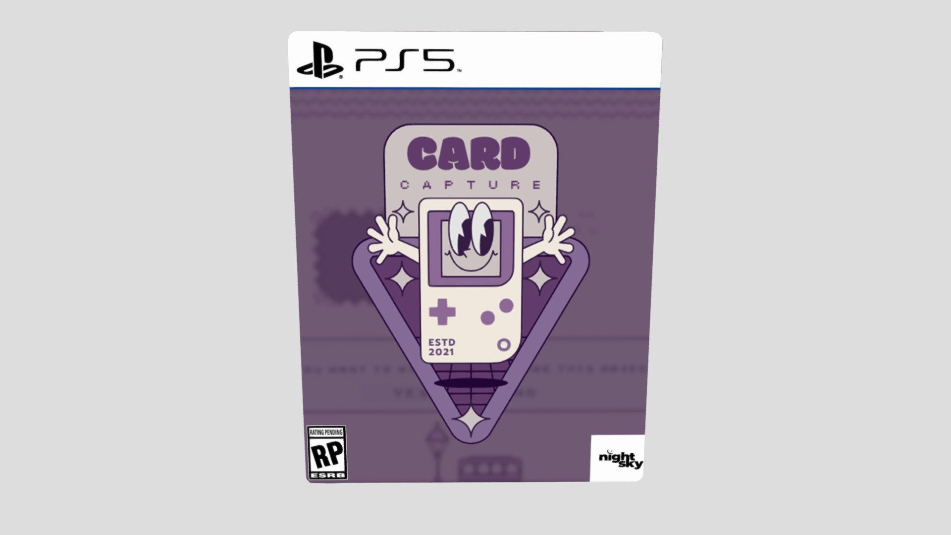This a 3D model that I have created to represent a physical copy for a video game that I have been developing called Card Capture. Hope you all enjoy! - Card Capture PS5 Game Case - 3D model by Jeremym1229 3d model