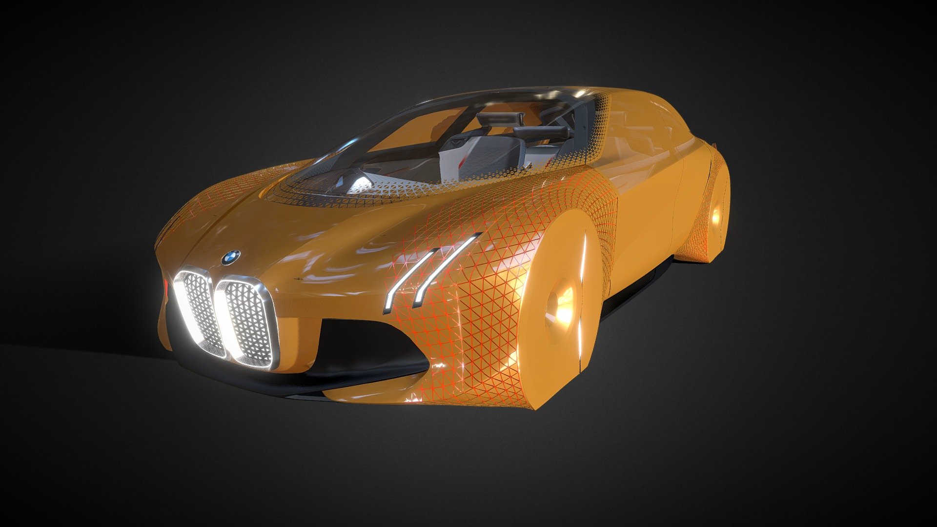 BMW NEXT 100 Concept - 3D model by Davidson (@a0930582398) 3d model