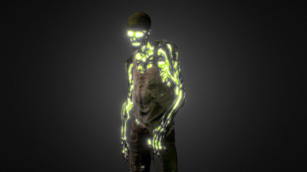 Fallout: Lonestar Glowing One - 3D model by paytonq 3d model