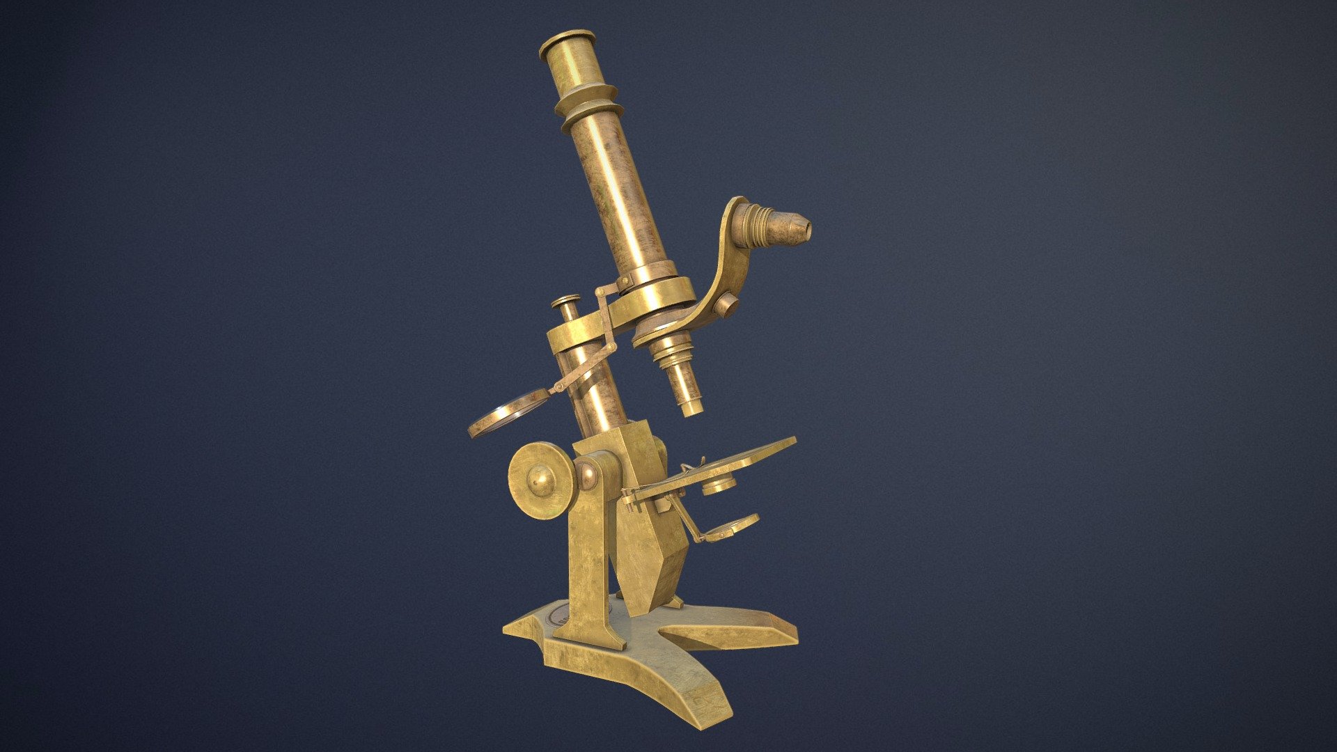 Quick and fun project :)

~20k tris
4k Textures - Old Microscope - Buy Royalty Free 3D model by Dominik Biały (@crazyyuan) 3d model