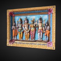 Hindu Frame statue, hindu, murti, 3dsmax, 3dsmaxpublisher
