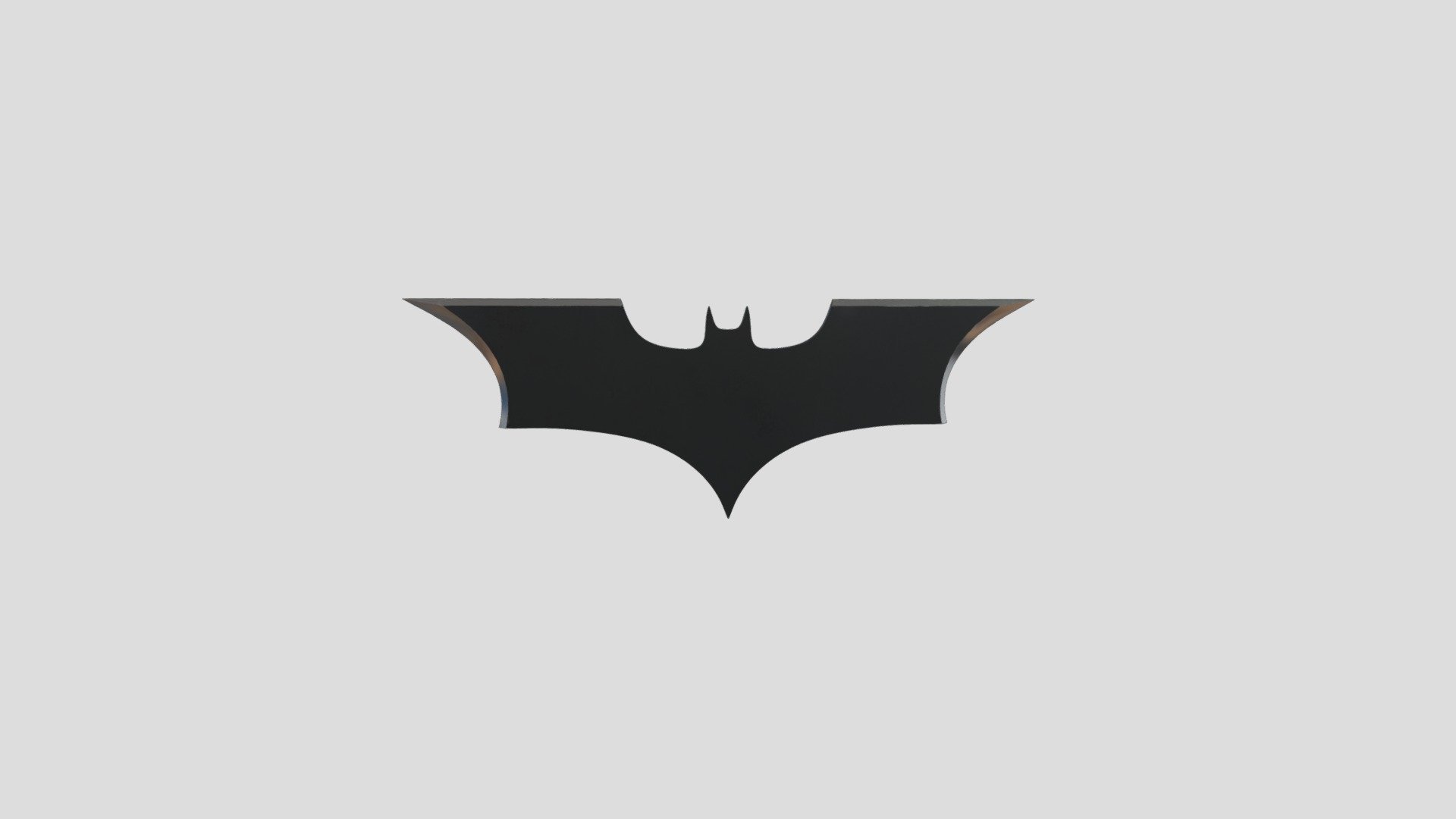 Batarang from The Dark Knight - Batarang - 3D model by ocloudvfx 3d model