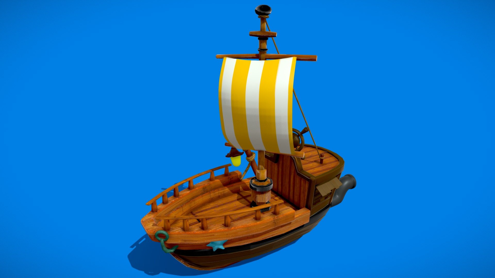 boat - Buy Royalty Free 3D model by gohean33 3d model