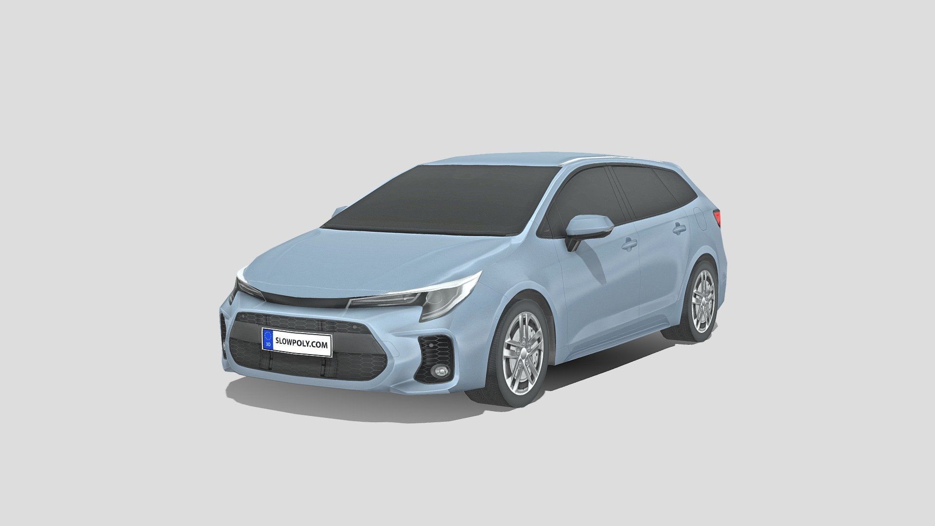 Great low poly car asset for you. 4000px textures, and included PSD file so you can easily change the color! - Suzuki Swace 2020 - Buy Royalty Free 3D model by slowpoly 3d model