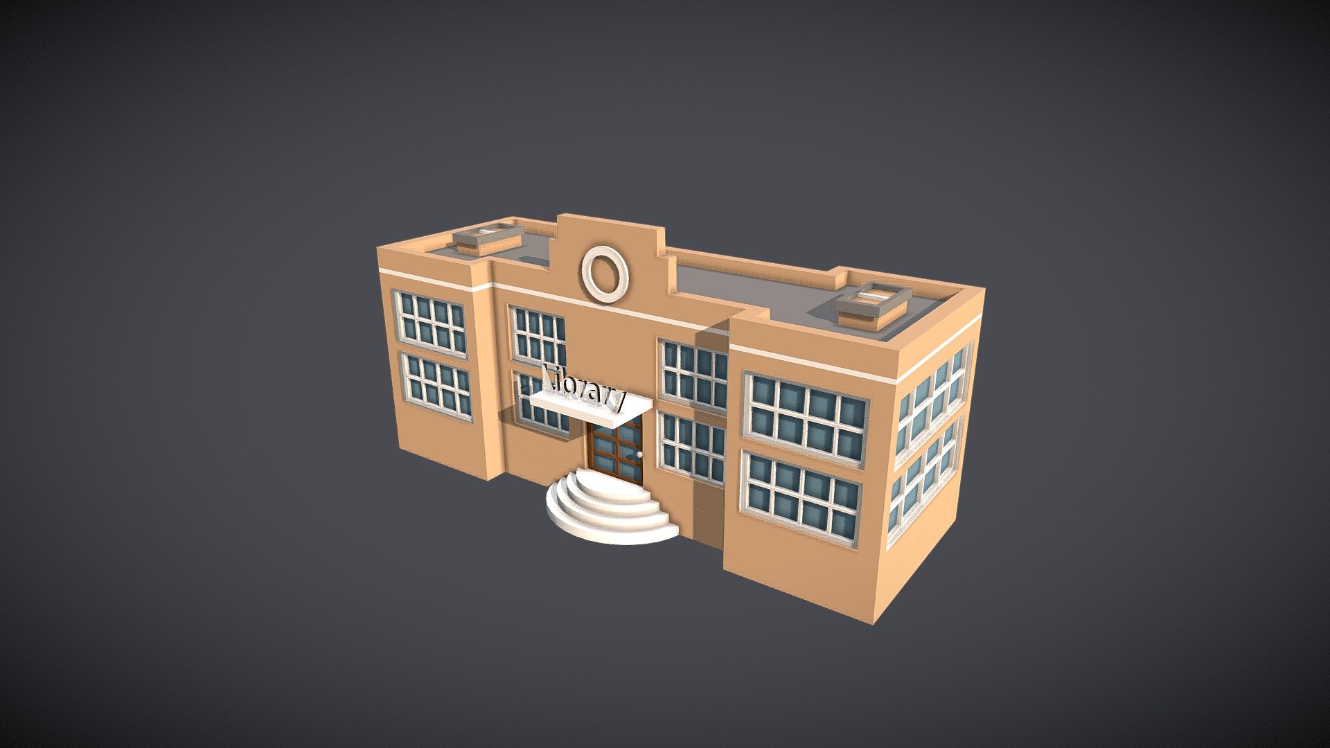 Low-Poly Library - Buy Royalty Free 3D model by Incod ART 3D (@incodart) 3d model
