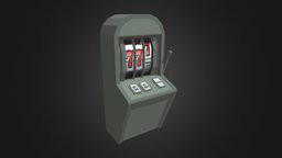 Slot machine for minecraft casino, slot, blockbench, minecraft-models, minecraft