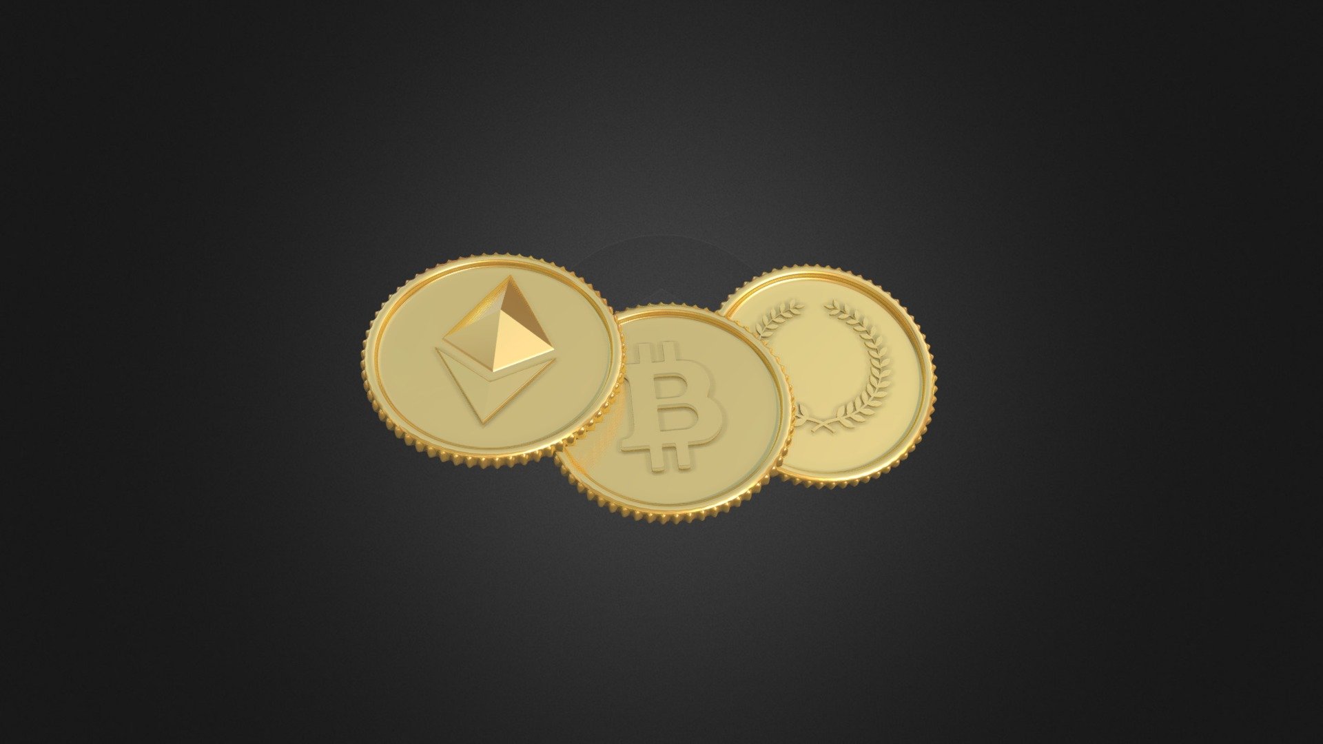 Ethereum ,bitcoin and Gold
You are free to download it and use it commercially 

*All you have to do it is to subscribe my two channels and give a shoutout 

Would hardly take 1 min*

Learn.nimagin
https://www.youtube.com/channel/UCtlK_OSLs2TQdhqwbeS0x0A/videos

nimagin
https://www.youtube.com/channel/UCaq5KrnpHKz5uSFYI9eCvrg/videos - Ethereum ,bitcoin and Gold - Download Free 3D model by Nofil.Khan 3d model