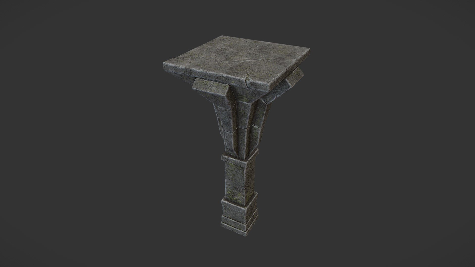 This is a new props for Unity3D package “Dungeon”. PBR material 3d model
