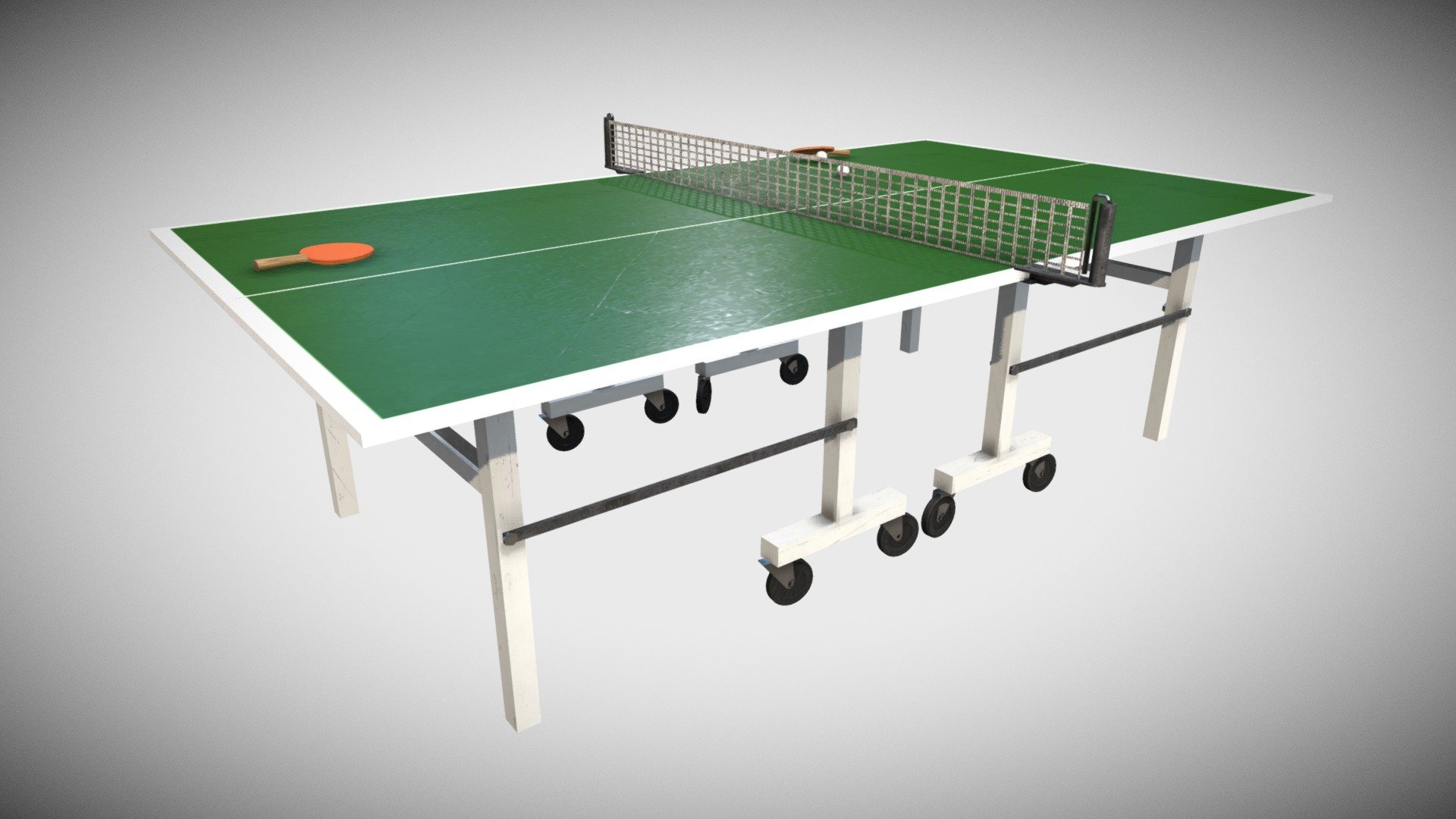 Tennis Table - Buy Royalty Free 3D model by Francesco Coldesina (@topfrank2013) 3d model