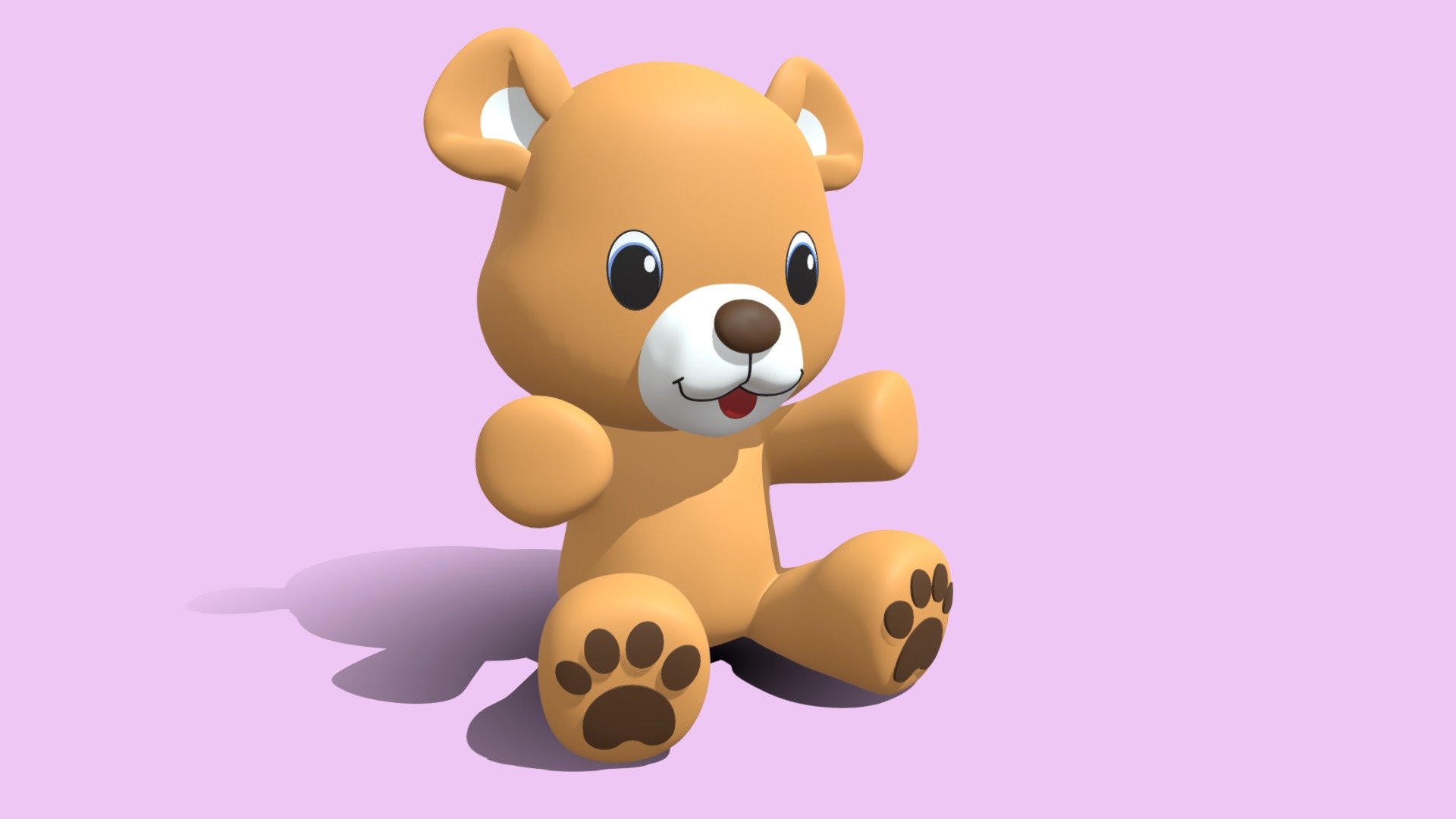 make in solidwork - TEDDY  BEAR - Download Free 3D model by liebherr996litronic 3d model