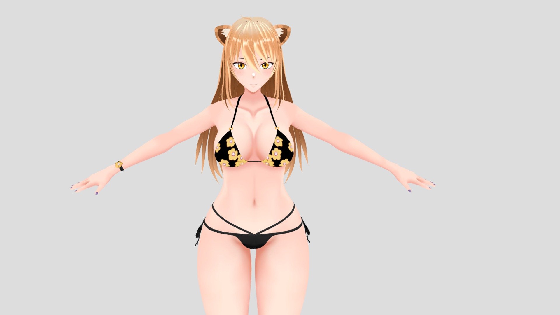 This is my first finished avatar :) - My First Avatar - 3D model by angry.chick.games 3d model