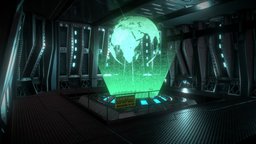 Holodeck 15 hologram, deck, sci-fi, gameasset