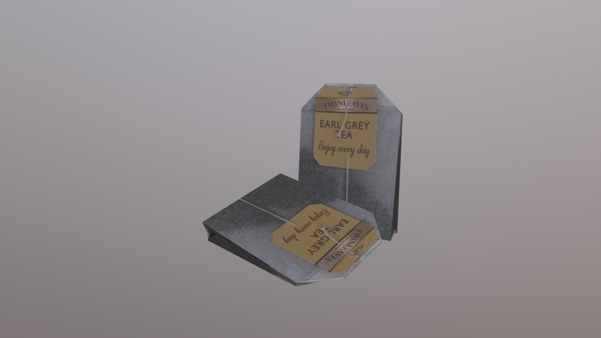 teabag models using maya - Tea Bags - 3D model by UltiNin 3d model