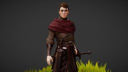 Young Knight armor, arthur, warrior, medieval, hero, ground, legends, young, stylised, king, prince, idle, idleanimation, idle-animation, maincharacter, stylized-environment, idle-loop, stylizedcharacter, protogonist, idle_animation, character, handpainted, glass, cartoon, 3d, hand-painted, man, animation, sword, stylized, animated, fantasy, human, dagger, knight