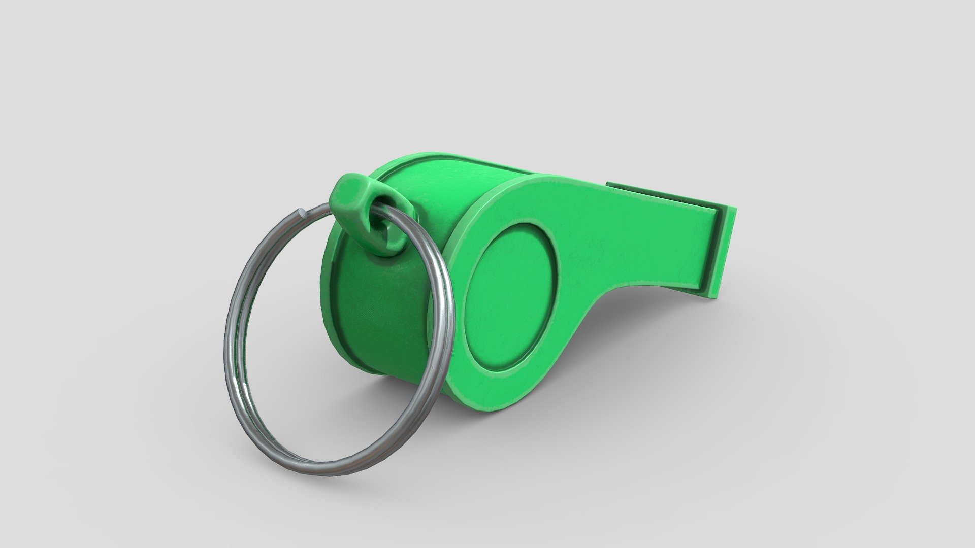 Whistle 3D Model, nice geometry and sur - Whistle - Buy Royalty Free 3D model by ROH3D 3d model