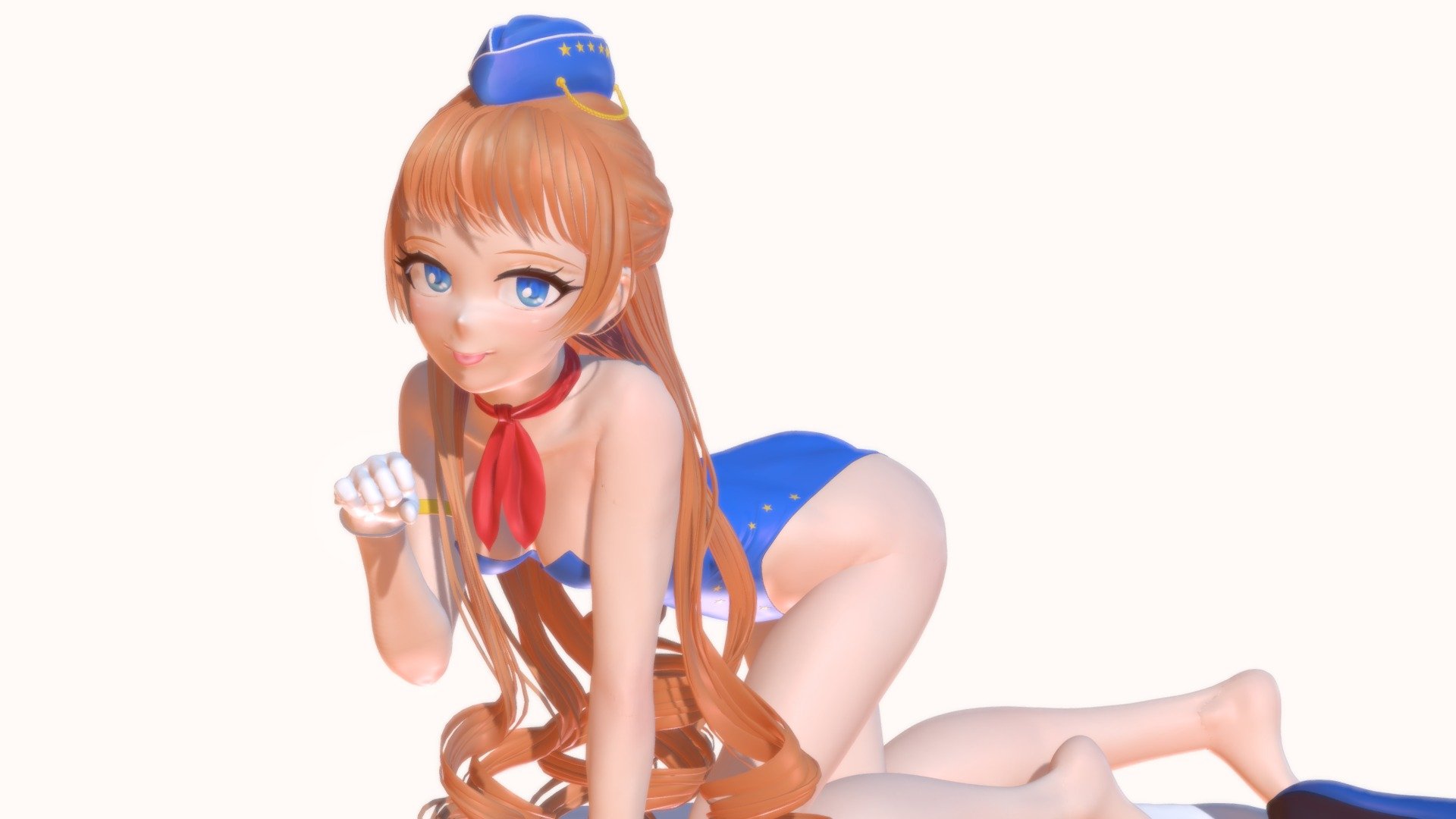 Fan Art of 英雄戦姫WW (Eiyu-Senki War Wonder)
 - Napoléon (Eiyu-Senki WW) - 3D model by kubitsuri (@7qbL) 3d model