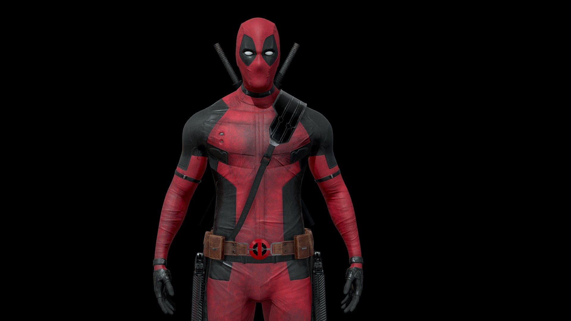 Game Ready Model.

Product name:Deadpool Realistic

Ancient Greek Warrior, wearing not so practical armor for showing his abs!

Full Preview Gallery: https://www.artstation.com/artwork/Bmm5m4


Low poly, game ready, Non-rigged, PBR textures. UE4 supported.
Poly Counts: 42,000
Total tris counts: 82,000
Model Height: 188cm  
.blend file. Blender 3.2+
PBR textures (Metallic-Roughness) 4096x4096 and

You Can also Find 8192X8192 Resolution Attached.

After purchase, please download the product archive also

Note: This model is not Rigged 3d model
